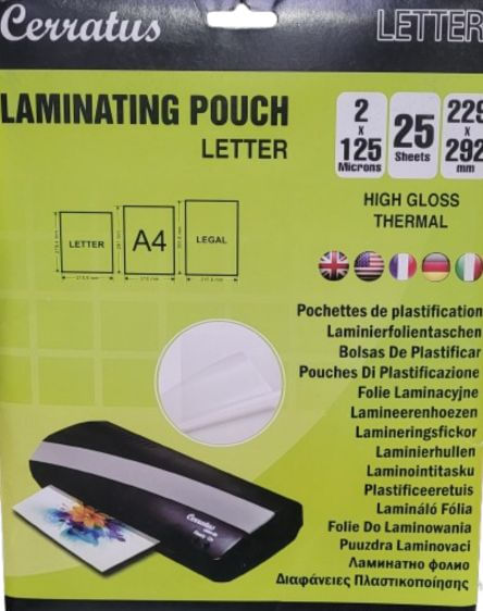 Folie laminat Cerratus A4 125 microni 100 bucati/top